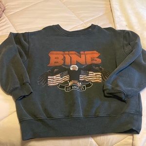 Anine Bing graphic sweatshirt size small